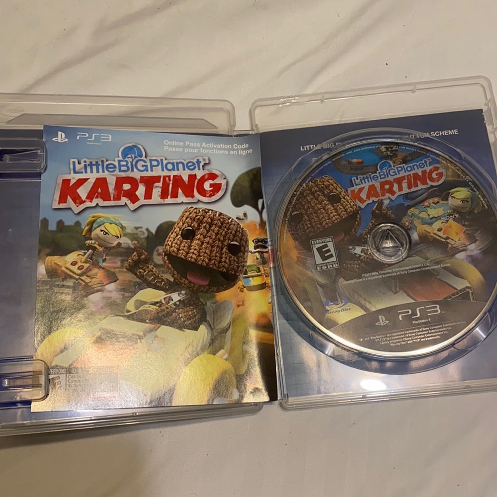 PS3 Little Big Planet Karting